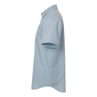 Columbia Men's Rapid Rivers™ Novelty Short Sleeve Shirt, Ripple Blue, Left Sleeve view