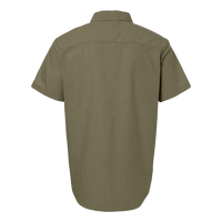 Columbia Men's Rapid Rivers™ Novelty Short Sleeve Shirt, Stone Green, Back view