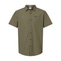 Columbia Men's Rapid Rivers™ Novelty Short Sleeve Shirt, Stone Green, Front view