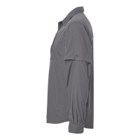 Columbia Men's Skien Valley™ Pocket Shirt, City Grey, Left Sleeve view