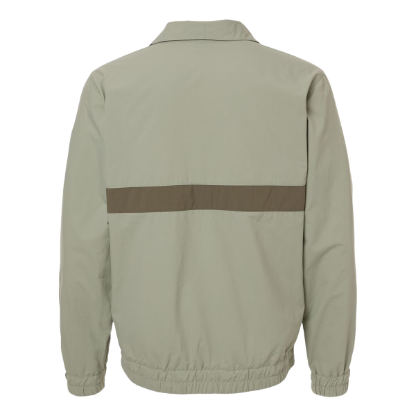 Columbia Men's Spire Valley™ Windbreaker, Safari / Stone Green, Back view