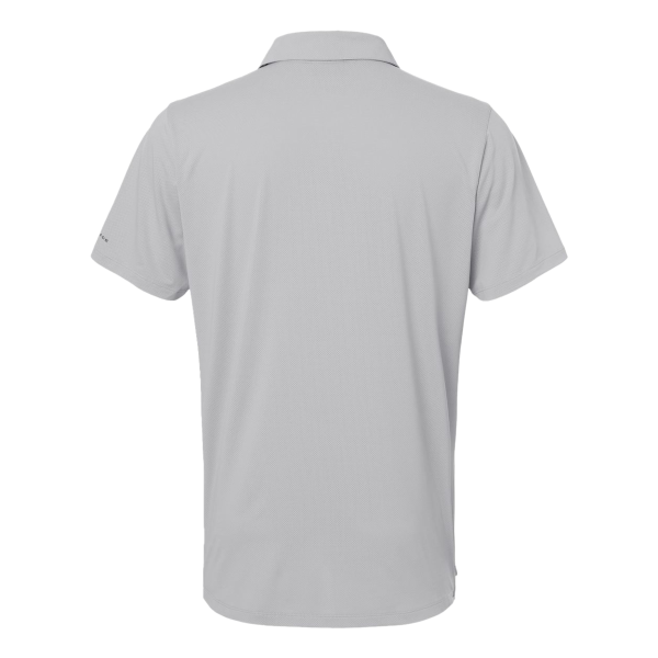 Columbia Men's Tech Trail™ Utility Polo, Columbia Grey, Back view