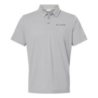 Columbia Men's Tech Trail™ Utility Polo, Columbia Grey, Front view