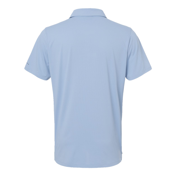 Columbia Men's Tech Trail™ Utility Polo, Ripple Blue, Back view
