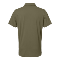 Columbia Men's Tech Trail™ Utility Polo, Stone Green, Back view