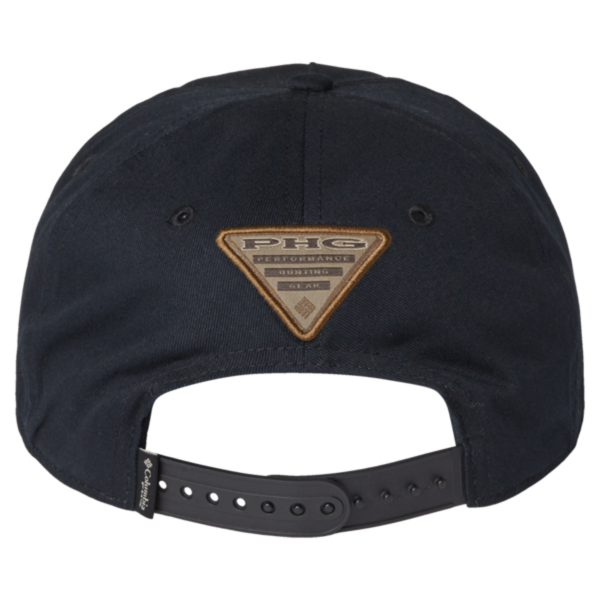 Columbia PHG Terminal™ Shot Snapback Cap, Black, Back view
