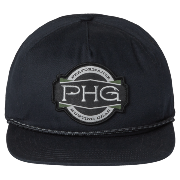 Columbia PHG Terminal™ Shot Snapback Cap, Black, Front view
