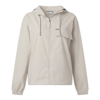 Columbia Women's Skien Valley™ Hooded Lightweight Jacket, Dark Stone, Front view