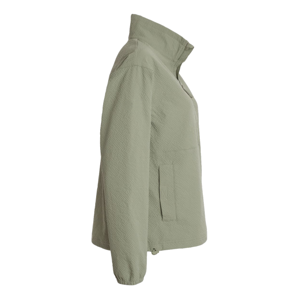 Columbia Women's Sucker for Summer™ Half-Zip Pullover, Safari, Right Sleeve view