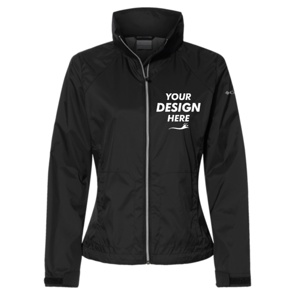 Columbia Women’s Switchback™ III Jacket, Black, Front view, Mockup