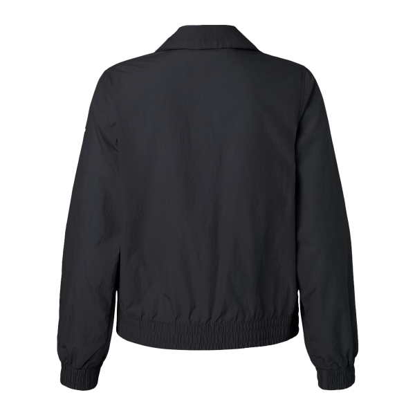 Columbia Women's Time Is Right™ II Windbreaker, Black, Back view