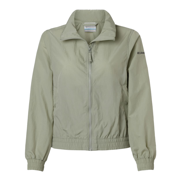 Columbia Women's Time Is Right™ II Windbreaker, Safari, Front view