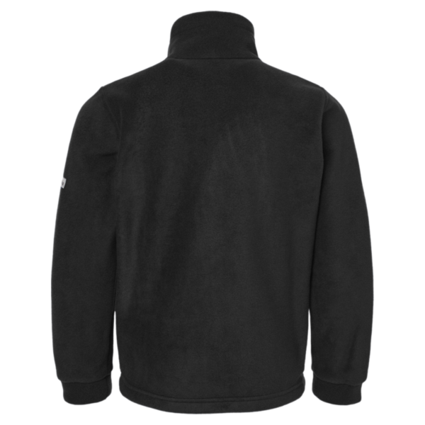 Columbia Youth Steens Mountain™ II Fleece Full-Zip Jacket, Black, Back view
