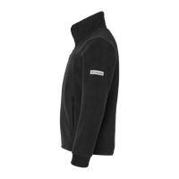 Columbia Youth Steens Mountain™ II Fleece Full-Zip Jacket, Black, Left Sleeve view