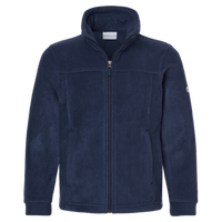Columbia Youth Steens Mountain™ II Fleece Full-Zip Jacket, Collegiate Navy, Front view