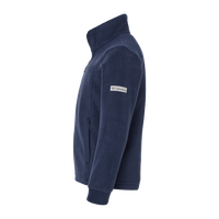 Columbia Youth Steens Mountain™ II Fleece Full-Zip Jacket, Collegiate Navy, Left Sleeve view