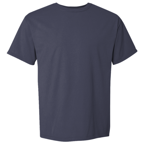 ComfortWash by Hanes Men's Garment-Dyed T-Shirt, Anchor Slate, Front view
