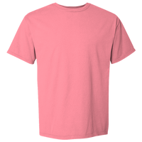 ComfortWash by Hanes Men's Garment-Dyed T-Shirt, Coral Craze, Front view
