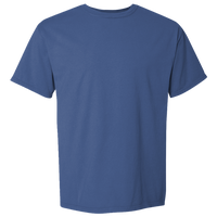 ComfortWash by Hanes Men's Garment-Dyed T-Shirt, Deep Forte Blue, Front view