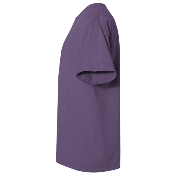 ComfortWash by Hanes Men's Garment-Dyed T-Shirt, Grape Soda, Left Sleeve view