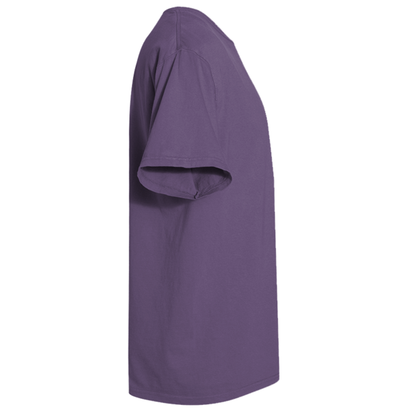 ComfortWash by Hanes Men's Garment-Dyed T-Shirt, Grape Soda, Right Sleeve view
