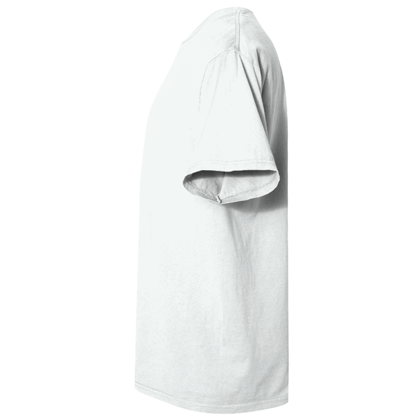 ComfortWash by Hanes Men's Garment-Dyed T-Shirt, White, Left Sleeve view