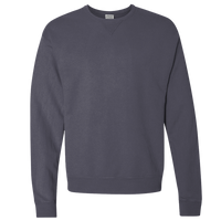 ComfortWash by Hanes Unisex Garment-Dyed Crewneck Sweatshirt, Anchor Slate, Front view