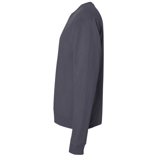 ComfortWash by Hanes Unisex Garment-Dyed Crewneck Sweatshirt, Anchor Slate, Left Sleeve view