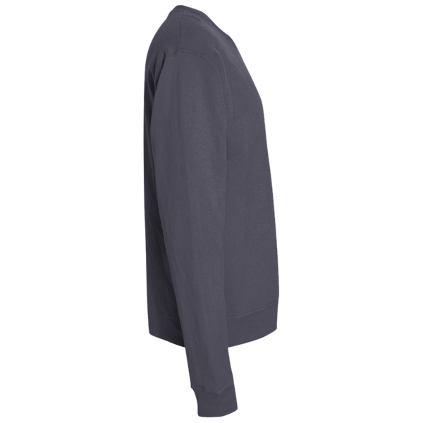 ComfortWash by Hanes Unisex Garment-Dyed Crewneck Sweatshirt, Anchor Slate, Right Sleeve view