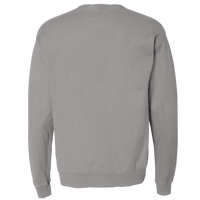 ComfortWash by Hanes Unisex Garment-Dyed Crewneck Sweatshirt, Concrete Grey, Back view