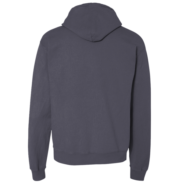 ComfortWash by Hanes Unisex Garment-Dyed Hooded Sweatshirt, Anchor Slate, Back view