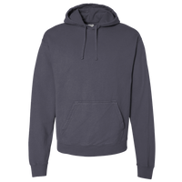 ComfortWash by Hanes Unisex Garment-Dyed Hooded Sweatshirt, Anchor Slate, Front view