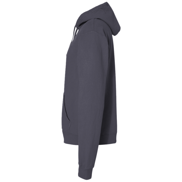 ComfortWash by Hanes Unisex Garment-Dyed Hooded Sweatshirt, Anchor Slate, Left Sleeve view