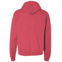 ComfortWash by Hanes Unisex Garment-Dyed Hooded Sweatshirt, Crimson Fall, Back view