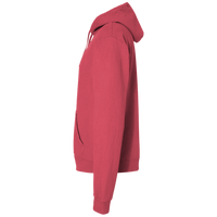 ComfortWash by Hanes Unisex Garment-Dyed Hooded Sweatshirt, Crimson Fall, Left Sleeve view