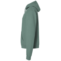 ComfortWash by Hanes Unisex Garment-Dyed Hooded Sweatshirt, Cypress Green, Left Sleeve view