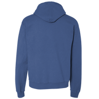 ComfortWash by Hanes Unisex Garment-Dyed Hooded Sweatshirt, Deep Forte Blue, Back view