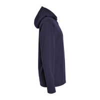ComfortWash by Hanes Unisex Garment-Dyed Jersey Hooded Long Sleeve T-Shirt, Anchor Slate, Right Sleeve view