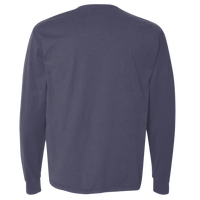 ComfortWash by Hanes Unisex Garment-Dyed Long Sleeve T-Shirt, Anchor Slate, Back view