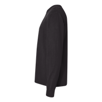 ComfortWash by Hanes Unisex Garment-Dyed Long Sleeve T-Shirt, Black, Left Sleeve view