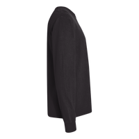 ComfortWash by Hanes Unisex Garment-Dyed Long Sleeve T-Shirt, Black, Right Sleeve view