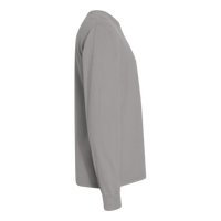 ComfortWash by Hanes Unisex Garment-Dyed Long Sleeve T-Shirt, Concrete Grey, Right Sleeve view