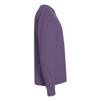 ComfortWash by Hanes Unisex Garment-Dyed Long Sleeve T-Shirt, Grape Soda, Right Sleeve view
