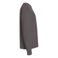 ComfortWash by Hanes Unisex Garment-Dyed Long Sleeve T-Shirt, New Railroad Grey, Right Sleeve view