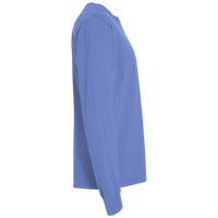 ComfortWash by Hanes Unisex Garment-Dyed Long Sleeve T-Shirt With a Pocket, Deep Forte Blue, Right Sleeve view