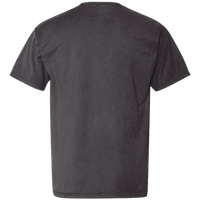 ComfortWash by Hanes Unisex Garment-Dyed Pocket T-Shirt, Black, Back view