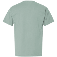 ComfortWash by Hanes Unisex Garment-Dyed Pocket T-Shirt, Cypress Green, Back view