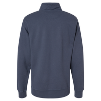 ComfortWash by Hanes Unisex Garment-Dyed Quarter-Zip Sweatshirt, Anchor Slate, Back view