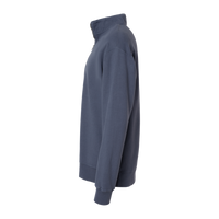 ComfortWash by Hanes Unisex Garment-Dyed Quarter-Zip Sweatshirt, Anchor Slate, Left Sleeve view