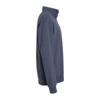 ComfortWash by Hanes Unisex Garment-Dyed Quarter-Zip Sweatshirt, Anchor Slate, Right Sleeve view